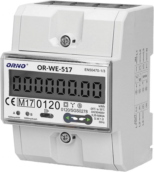 Stromzähler MID-geeicht ModBUS