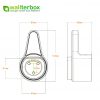 Halter für Typ 2 Ladekabel incl. Kabelaufhängung – Bild 4