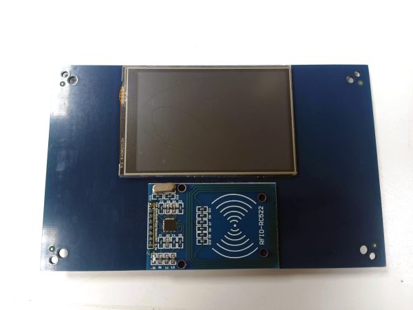Displayplatine mit RFID-Leser